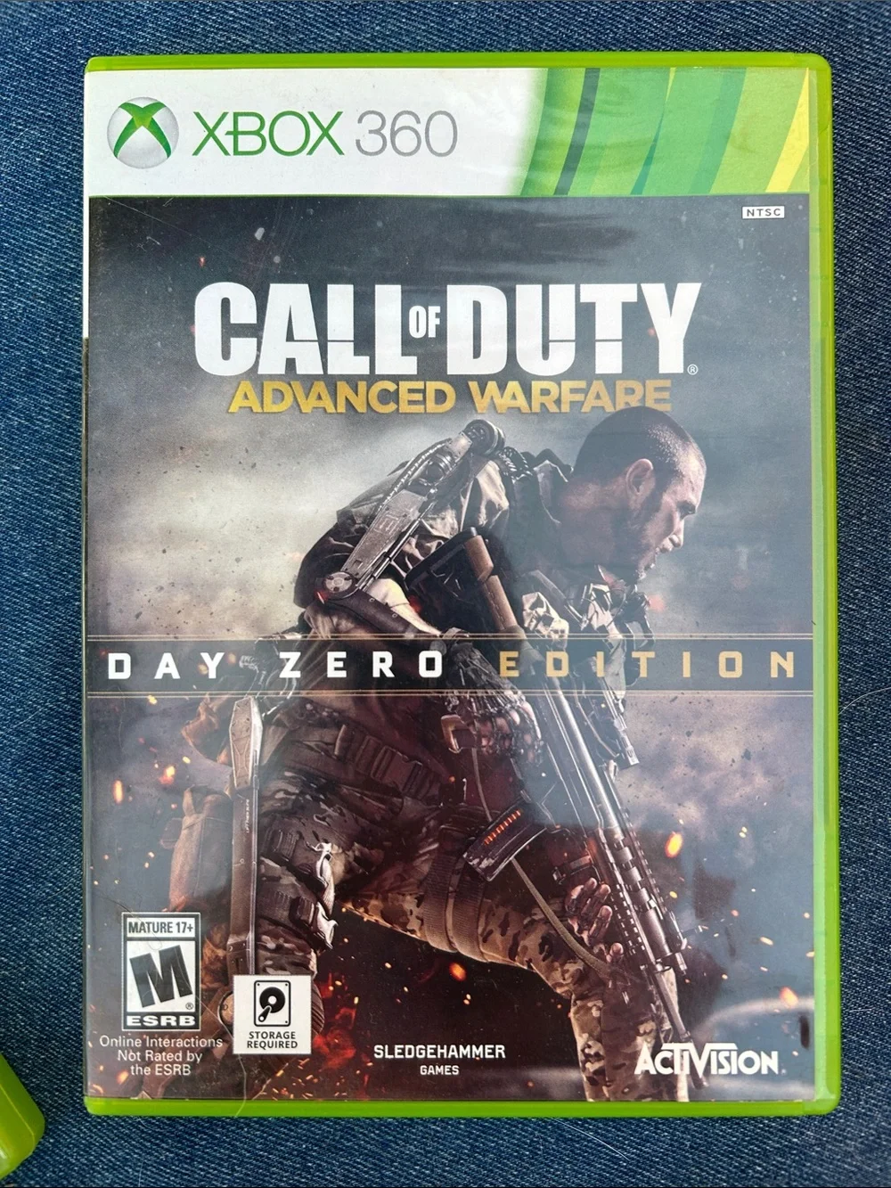 Game Bundle /Call of Duty: Ghosts & Advanced Warfare - Green Cases
